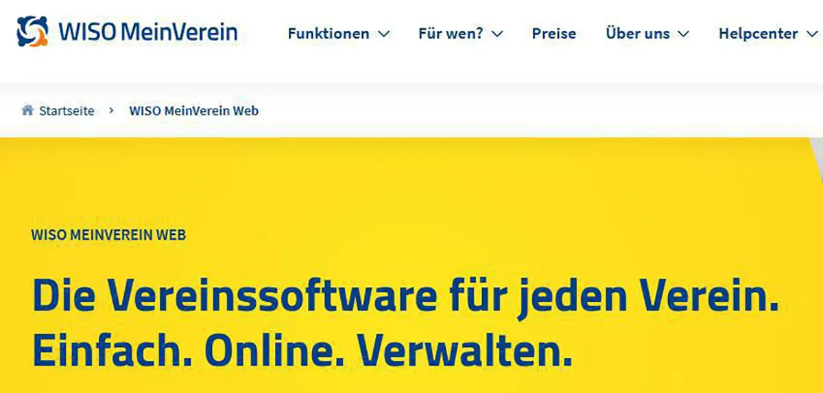 WISO Vereinssoftware
